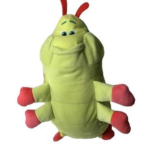 A Bug's Life Heimlich Caterpillar 12" Plush Toy 20th Anniversary Disney Store